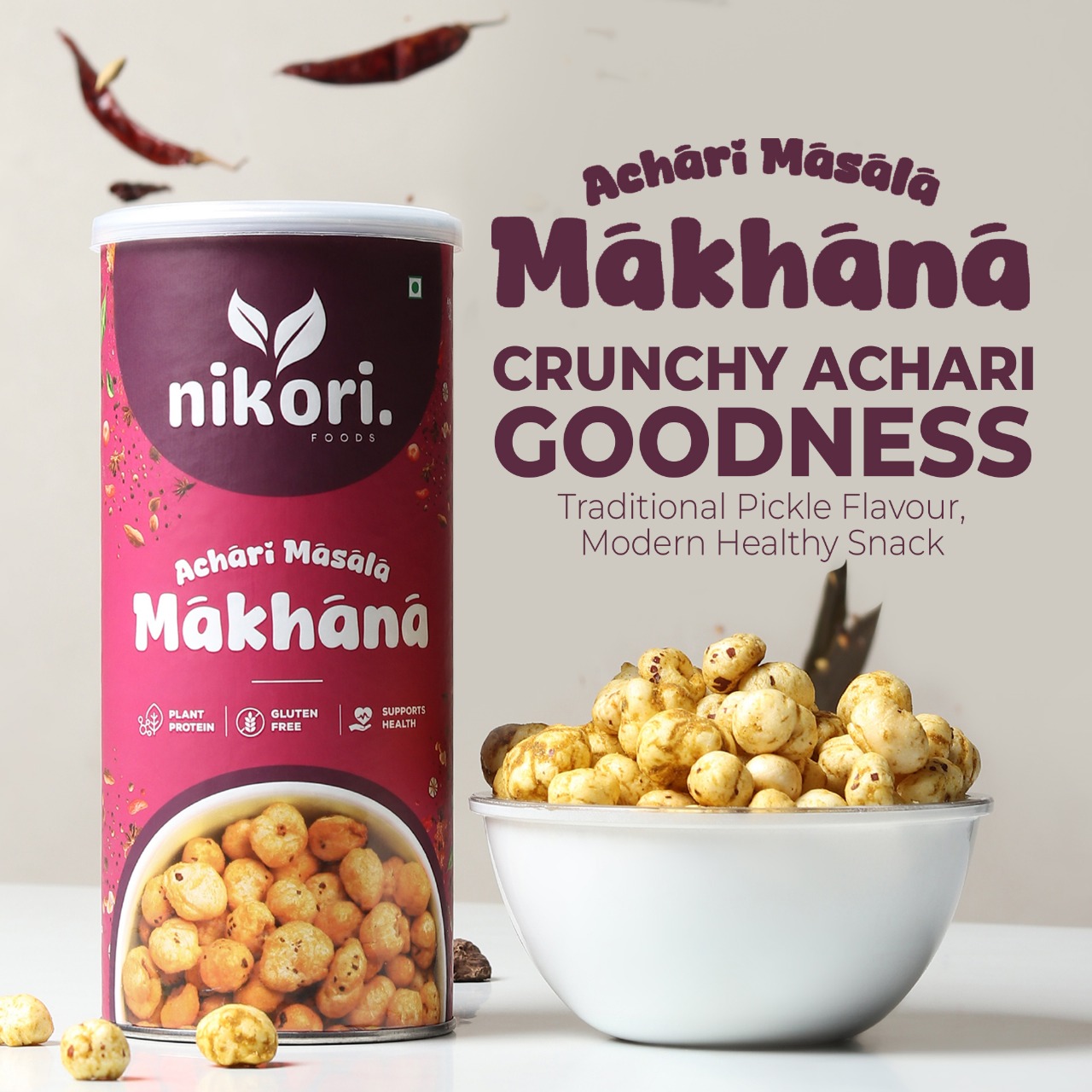 Achari Masala Makhana